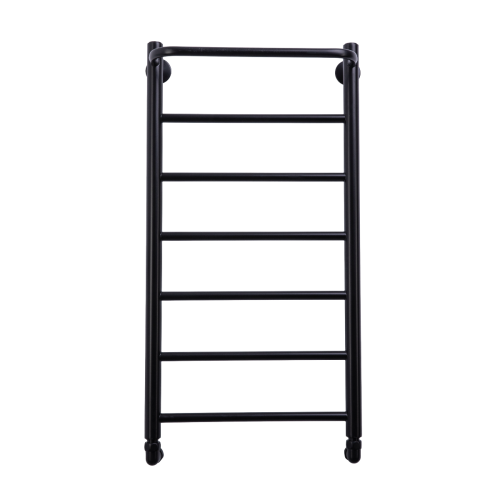 Полотенцесушитель водяной Comfysan Capri W-8 80/40 с полкой, черный