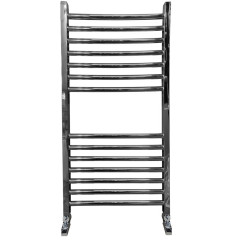 Полотенцесушитель Ника MODERN ЛМ-2 80/40 с вентилями (комплект люкс)(-)