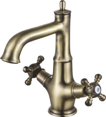 09013-D Смеситель  для умыв. БРОНЗ &quot;GANZER&quot;  (10/1шт)