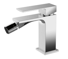 AQG Bold, однорычажный смеситель для биде без донного клапана, цвет белый матовый