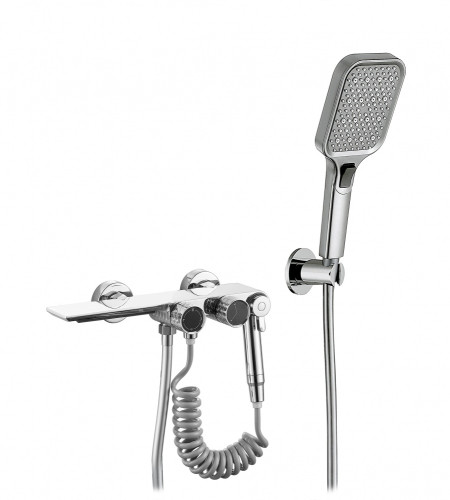 323531 Смеситель для ванны, водопад (ХРОМ) ViEiR (8/1шт)