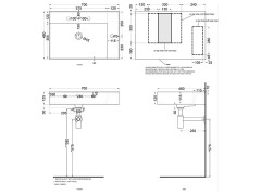 Раковина подвесная CIELO ENJOY EJLA70 CA