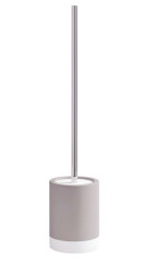 Gedy New Mizar, напольный керамический ерш, цвет светло-серый