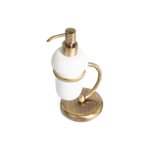 Stil Haus Giunone, настольный керамический дозатор, цвет бронза