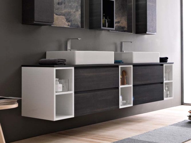 Шкаф умывальника Scarabeo PHORMA 2100/F2