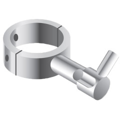 Вешалка крючок ВКР 03 с разъемным кольцом для п/сушителя (кругл.коллектор 32)