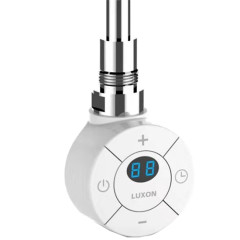 Электрический ТЭН LUX-03M-300 с дисплеем и таймером 300W БЕЛЫЙ