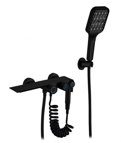 323531-C Смеситель для ванны, водопад (ЧЕРНЫЙ) ViEiR (8/1шт)