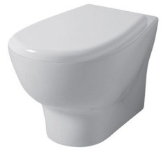 Disegno ceramica Touch1, подвесной унитаз, c крепежом, 52x36,3 см, цвет белый глянцевый