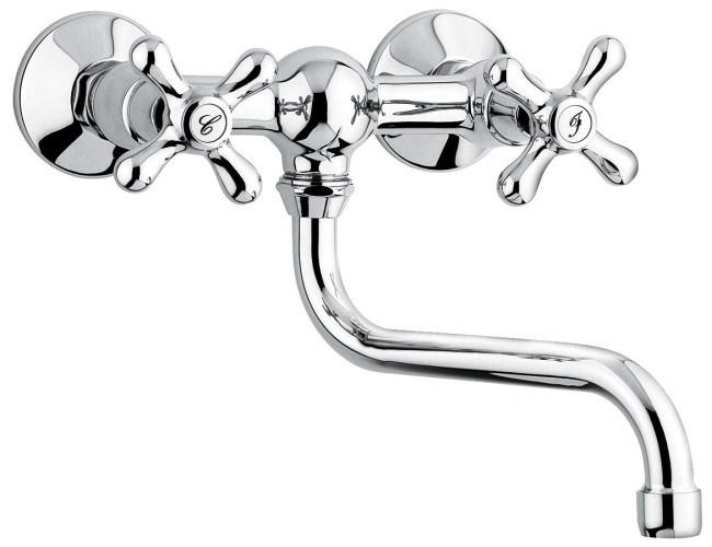 Emmevi Deco Classic, кран для кухни, цвет хром