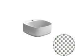 Раковина накладная Scarabeo MOON 5504/SEV