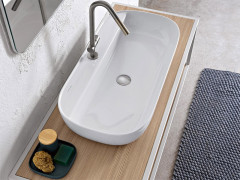 Раковина накладная Scarabeo GLAM 1801