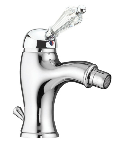 Fiore Imperiale Sky, однорычажный смеситель для биде c донным клапаном, цвет золото - Swarovski