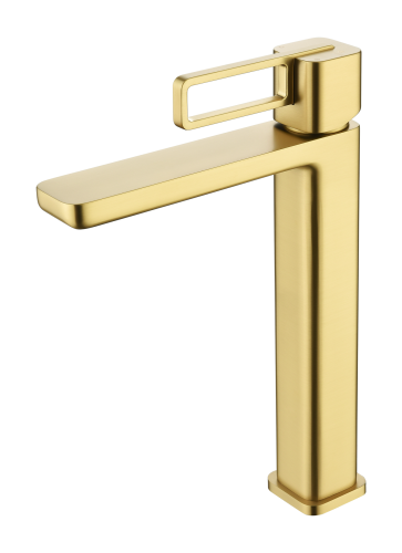 12112-S Смеситель од. для раковины-чаши (Мат. Золото) GANZER (10/1шт)