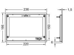 Декоративная рамка TECE TECElux Mini 9240643