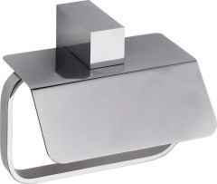 Sanibano Elegance, бумагодержатель с крышкой, цвет черный матовый