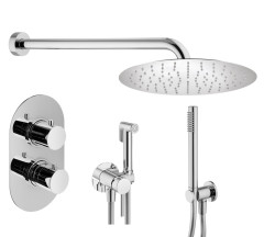 Комплект для душа Plumberia Selection IXO KITZXOT18CR