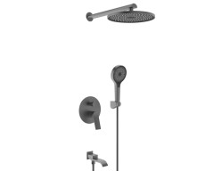 343563-G Встроенный смес для душа с 3-функ. (ГРАФИТ) ViEiR  (6/1шт)
