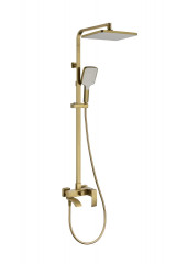 44161-S Душевая система (Мат. Золото) GANZER (5/1шт)