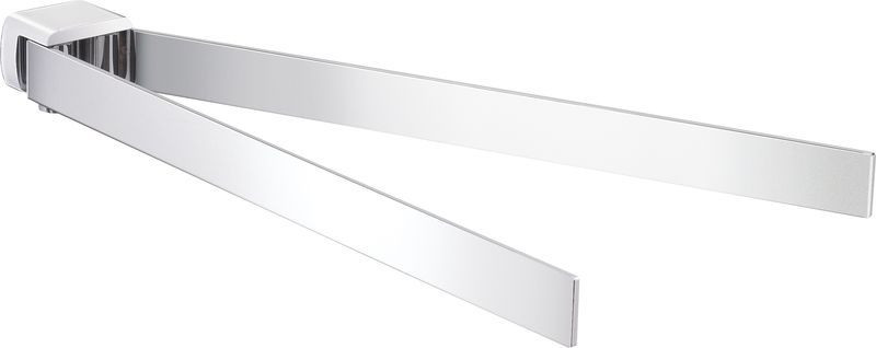 Gedy Pirenei, полотенцедержатель двойной поворотный, цвет хром