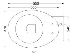 Крышка сидение для унитаза CIELO LE GIARE CPVLGTF AV