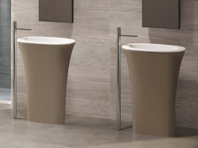 Колонна для раковины с сифоном CIELO AMEDEO AMCOLO FN