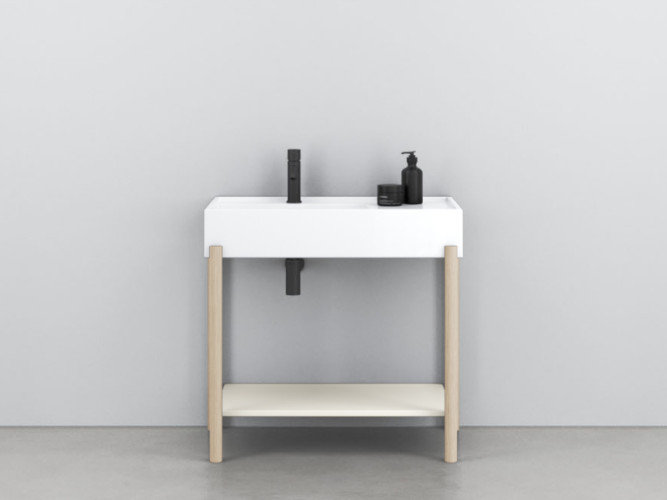 Консоль для раковины CIELO PLINIO PNST85E RS