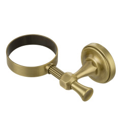 Держатель настенный д/мыльницы, стакана, дозатора жидкого мыла, бронза Migliore Fortuna