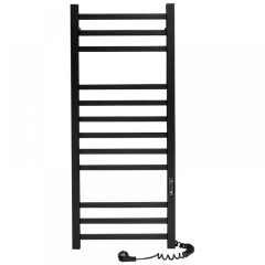 Полотенцесушитель с/т Laris Астор ЧКЧ П12 350/900 правый тэн черный 73207665 RU