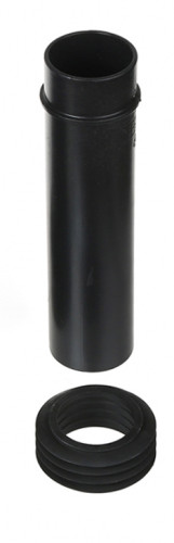 Трубка для инсталяции с рез. Ф45 х 300мм  АВА  (15/1шт)