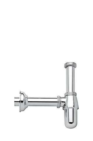 Emmevi, бутылочный сифон 1¼" для раковины, цвет хром