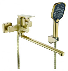 22020-S Смеситель для ванны (Мат. Золото) HANSEN  (10/1шт)