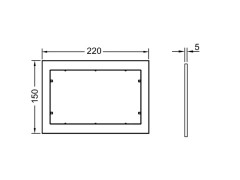 Монтажная рамка TECE TECEnow 9240411