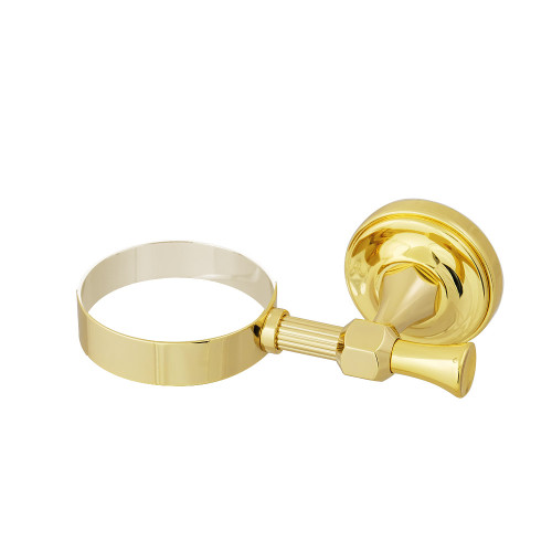 Держатель настенный для мыльницы/стакана/дозатора/жидкого мыла, золото Migliore FORTUNA