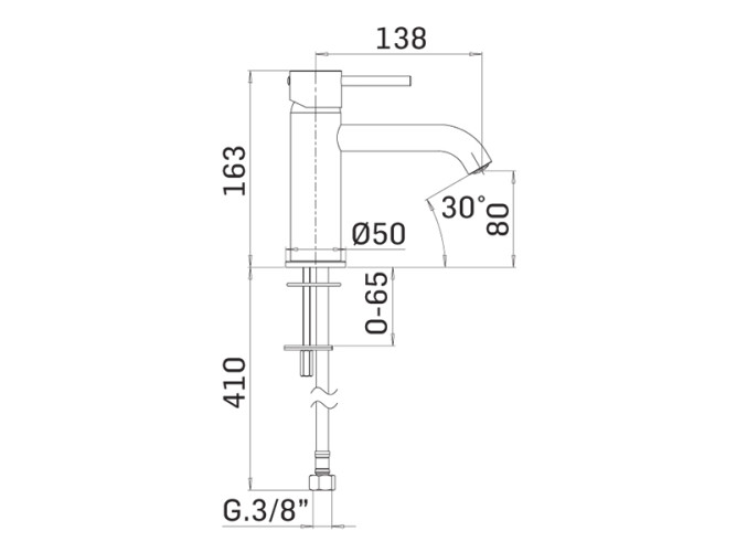 Смеситель для раковины MAMOLI PICO 43830000Z201