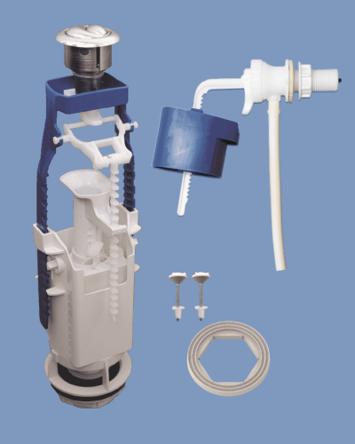 Арматура д/бачка УКЛАД (2-ух кноп) с БОКОВОЙ  (20/1шт)