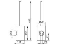 Ерш KEUCO REVA 12864379000
