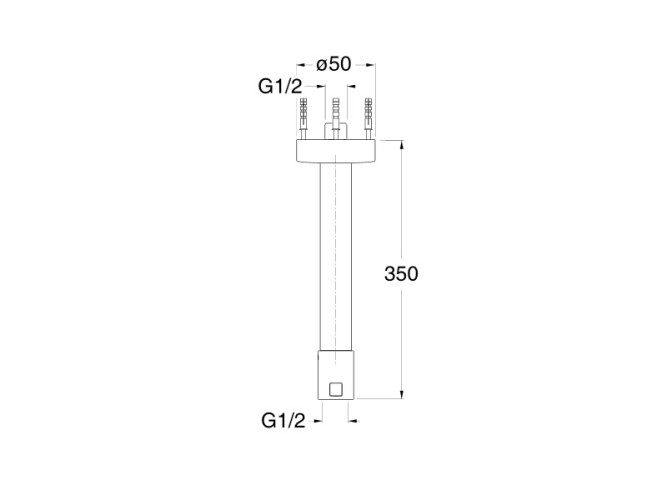 Держатель для душа с фильтром CRISTINA DYNAMO PD92951