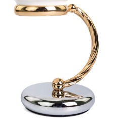 Stil Haus Giunone, настольный керамический дозатор, цвет хром - золото