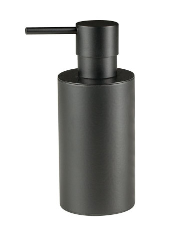 Stil Haus Tondo, настольный черный дозатор, цвет помпы с крышкой черный матовый