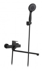 283541-C Смеситель од. для ванны дл. (ЧЕРНЫЙ) ViEiR (8/1шт)