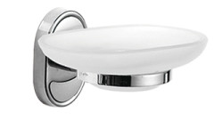 31002 Мыльница к стене (СТЕКЛО)  HANSEN  (20/1шт)