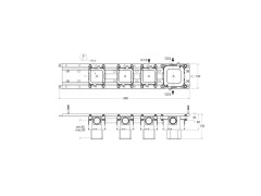 Встроенный набор для термостатического смесителя CRISTINA System CS71800