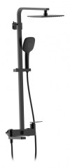 07061-C Душевая система од. пов. (ЧЕРНАЯ) GANZER (4/1шт)