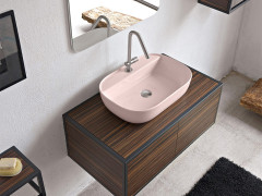 Раковина накладная Scarabeo GLAM 1802/54