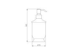 Дозатор настольный NICOLAZZI CLASSICA 6006DB