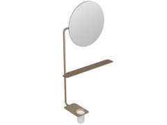 Зеркало с полкой Scarabeo FOLD 2302/TRT