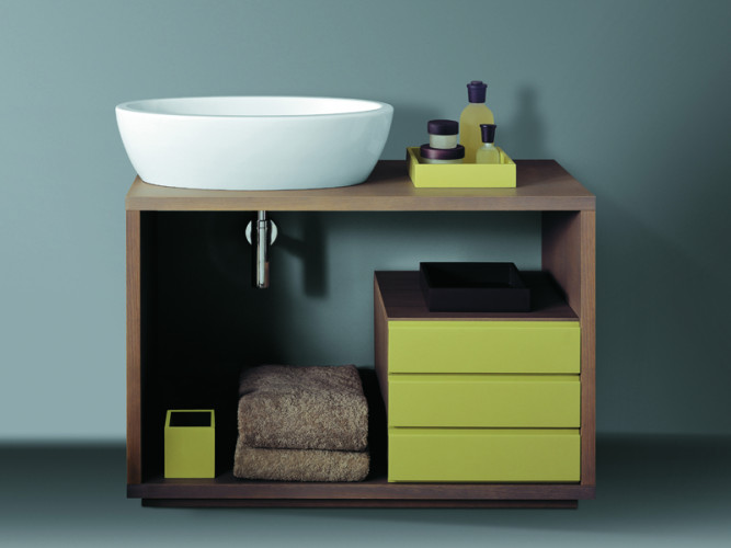 Раковина накладная SIMAS LFT SPAZIO LFT 64 bia