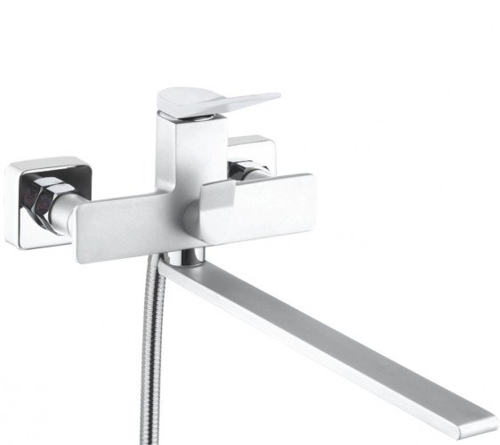 22099-F Смеситель для ванны (бел/хром) латун HANSEN  (10/1шт)