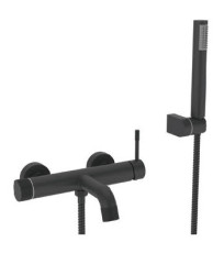 403531-C Смеситель од. для ванны кор. (ЧЕРНЫЙ) ViEiR (10/1шт)